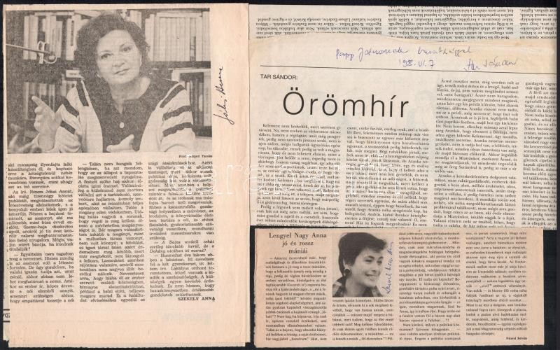 Vegyes aláírás tétel: Mészöly Miklós, Sütő András, Kornis Mihály, stb. - Image 2