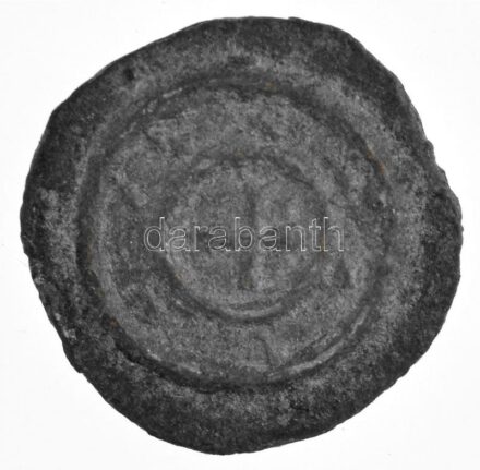 1116-1131. Denár Ag 'II. István' (0,29g) T:2 patina Hungary 1116-1131. Denar Ag 'Stephen II' (0,29g) C:XF patina Huszár: 76., Unger I.: 42.