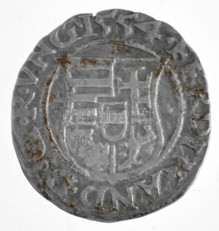 1554K-B Denár Ag 'I. Ferdinánd' (0,46g) T:2 Hungary 1554K-B Denar Ag 'Ferdinand I' (0,46g) C:XF Huszár: 935., Unger II.: 745.a