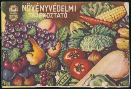 Jécsai László: Sziklakert. Növényvédelem és Kertészet Könyvtára. XIX. Bp., 1939, Növényvédelem és Kertészet. Kiadói papírkötés. + MNV Növényvédelmi Tájékoztató. Bp., én., Szikra-ny. Kiadói papírkötés, a borító