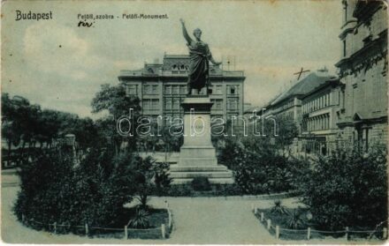 1910 Budapest V. Petőfi szobor (EK)