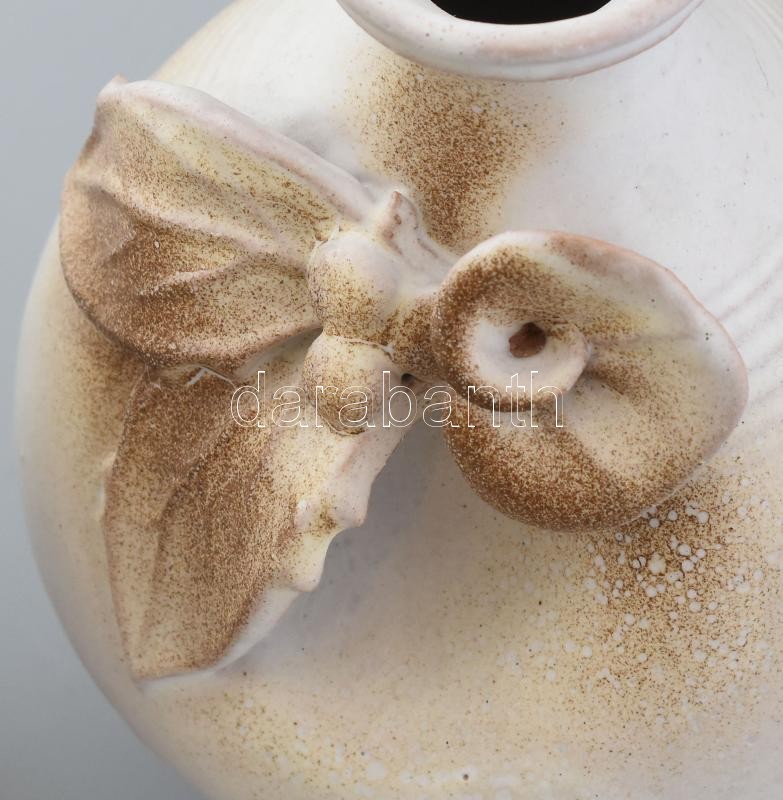 4db iparművészeti kerámia, részben jelzett, kopott, m:4-15cm. - Image 3