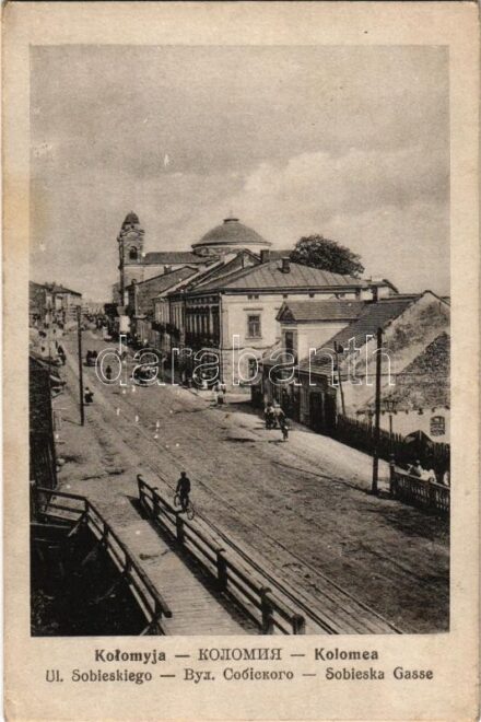 Kolomyia, Kolomyja, Kolomyya, Kolomea; Ul. Sobieskiego / street