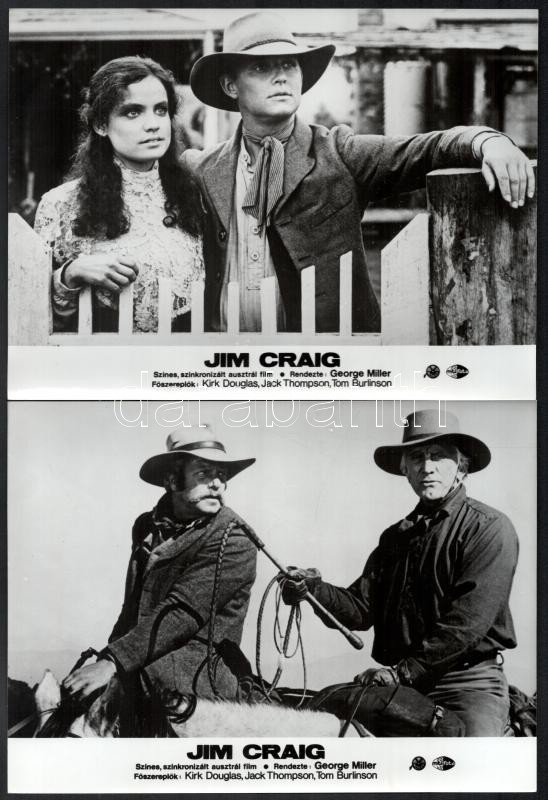 1984 Jim Craig című ausztrál western film jelenetei, 7 db produkciós filmfotó, 18x24 cm - Image 2