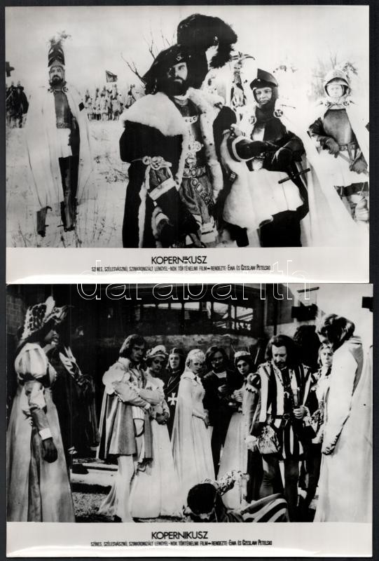 1973 Kopernikusz című lengyel-NDK film jelenetei, 13 db produkciós filmfotó, 18x24 cm - Image 3