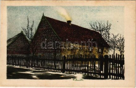 Frantiskovy Lázne, Franzensbad; Motiv aus Oberlohma / Horní Lomany s: B. Lark (fl)