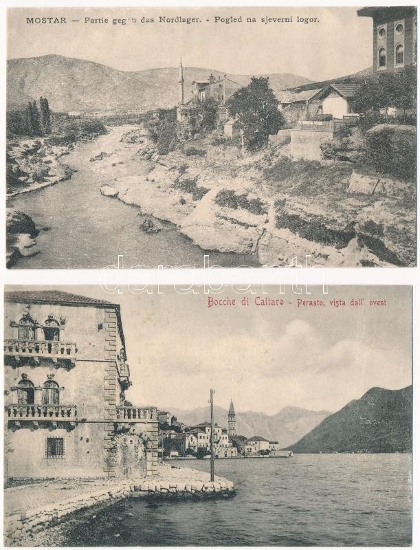 20 db RÉGI külföldi város képeslap / 20 pre-1945 European town-view postcards - Image 2