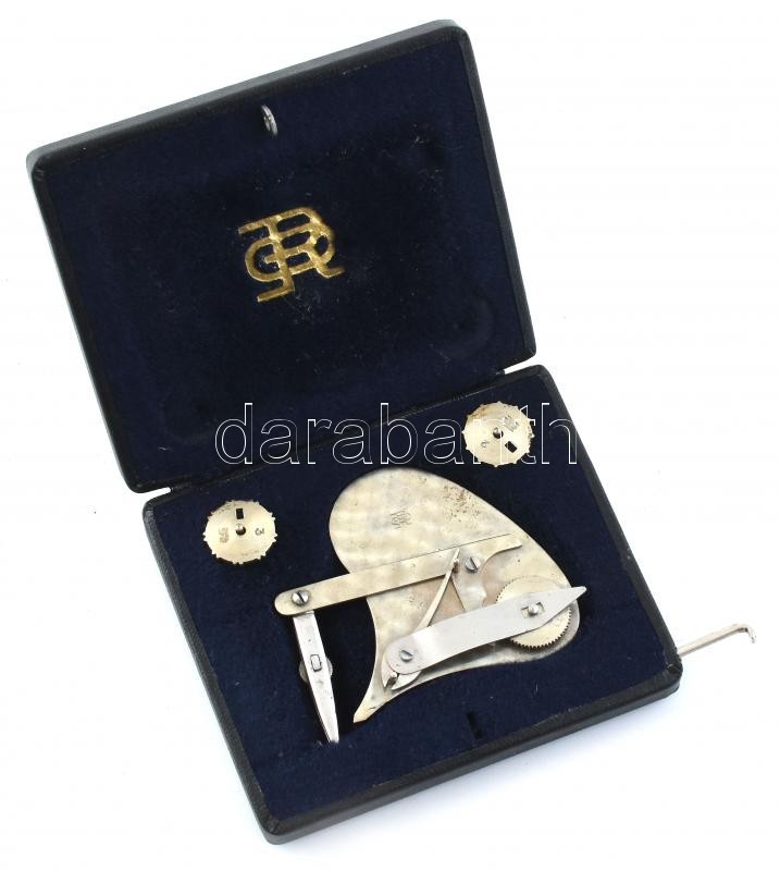 Richter & Co preciziós műszaki rajz eszköz eredeti dobozában