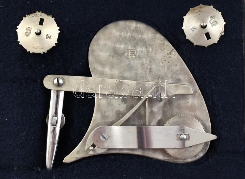 Richter & Co preciziós műszaki rajz eszköz eredeti dobozában - Image 2