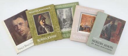 Magyar mesterek sorozat 5 kötete: Farkas Zoltán: Paál László; Bodnár Éva: Tornyai János; Németh Lajos: Hollósy Simon és kora művészete; Bényi László: Koszta József; Németh Lajos: Nagy Balogh János. Bp., 1954-1960,