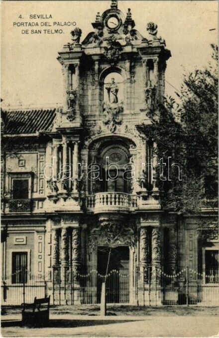Sevilla, Portada del Palacio de San Telmo (EK)