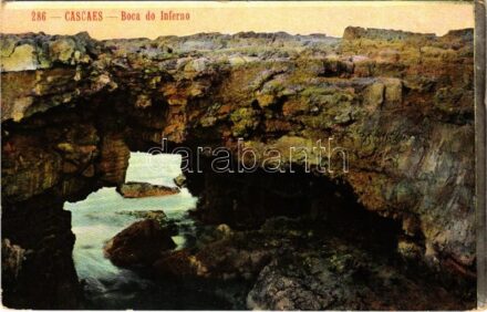 1908 Cascais, Cascaes; Boca do Inferno / Hell's Mouth (EK)