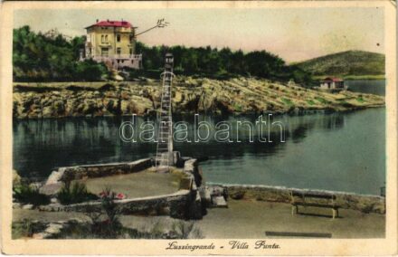 1934 Veli Losinj, Lussingrande; Villa Punta (EK)