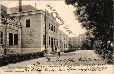 1905 Gyulafehérvár, Karlsburg, Alba Iulia; Tiszti kaszinó / Officier Wohngebäude / K.u.k. military officers casino (Rb)