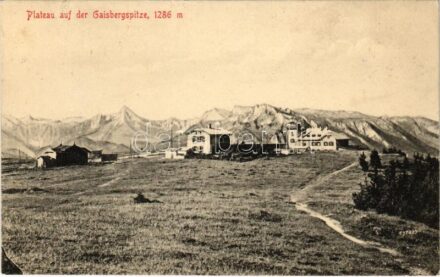 Gaisbergspitze, Plateau