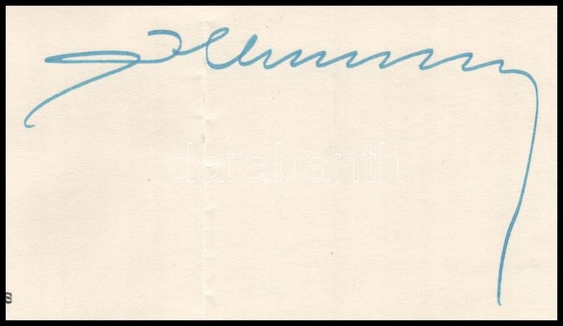 1924 Klebersberg Kunó vallás és közoktatásügyi miniszter aláírása hivatalos levélen kismarty Lechner Jenő építésznek, melyben értesíti, hogy iparművészeti kiállítás dicsérő oklevelét nyerte el. - Image 2