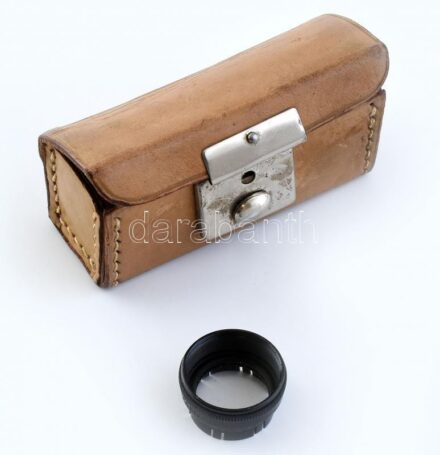 4 db Hermagis Paris lencse bőr tokkal d: 24 mm