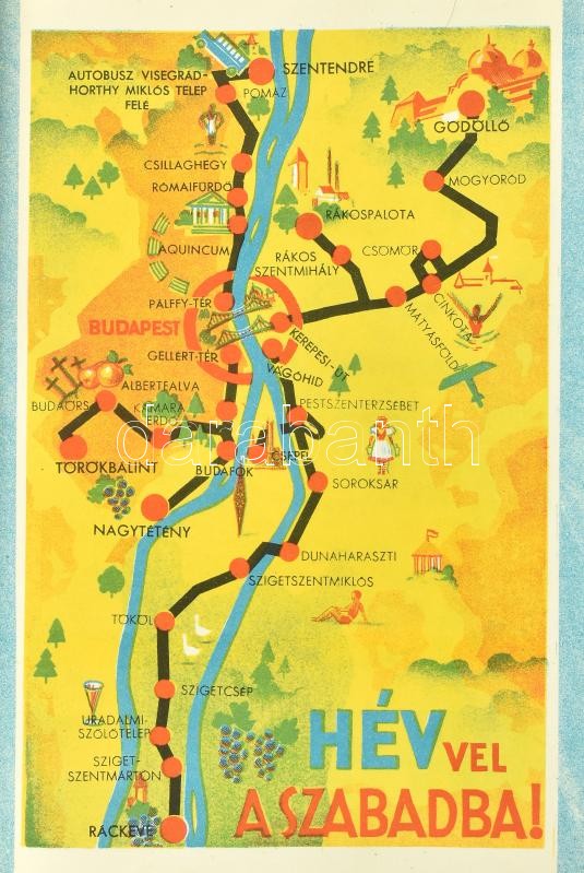 Az utas könyve. Magyar utazási kézikönyv és útmutató. Városok, gyógyfürdők, üdülő- és nyaralóhelyek, egészégügyi, sport- és turisztikai intézmények részletes ismertetője. A könyv alapítója gróf Széchenyi Károly. - Image 3