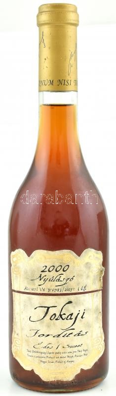 2000 Nyúlászó, Tokaji Fordíts, Monyók Pincészet, 0,5 l