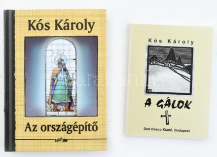 2 db könyv - Kós Károly: A gálok. Bp., 1999, Don Bosco. + Kós Károly: Az országépítő. Szeged, Lazi. Kiadói kartonált és papírkötés, jó állapotban.