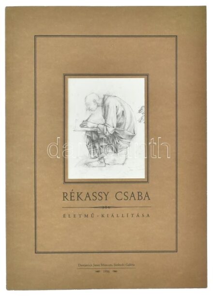 Rékassy Csaba életmű-kiállítása. 1996, Damjanich János Múzeum. Kiadói papírkötés, jó állapotban.
