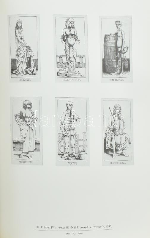 Rékassy Csaba életmű-kiállítása. 1996, Damjanich János Múzeum. Kiadói papírkötés, jó állapotban. - Image 2