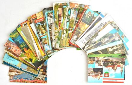 Kb. 100 db MODERN külföldi város képeslap / Cca. 100 modern town-view postcards from all over the world