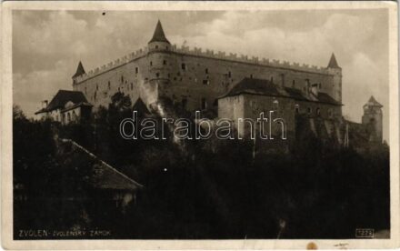 1930 Zólyom, Zvolen; vár / Zvolensky zámok / castle (fl)