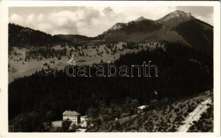 Lucski-fürdő, Lúcky Kúpele (Liptó); Panoráma kúpelov, Choc / látkép / general view, spa