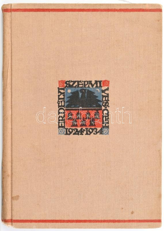 Kós Károly: Erdély. Kultúrtörténeti vázlat. Kolozsvár, 1934, Erdélyi Szépmíves Céh. Kiadói egészvászon kötés, gerincnél szakadt. - Image 2