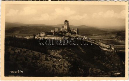 Trencsén, Trencín; vár. Leopold Gansel kiadása / Trenciansky hrad / castle