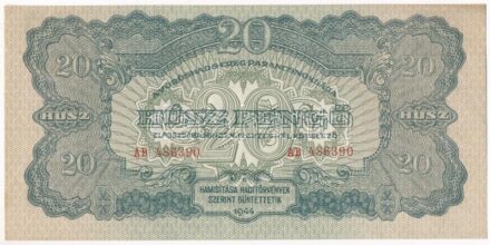 1944. 20P 'A Vöröshadsereg Parancsnoksága' T:I Adamo P45