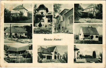Tahi, Tahitótfalu; nyaralók. Mikolai József kiadása (fl)
