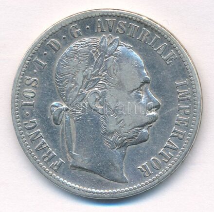 Ausztria 1878. 1Fl Ag 'Ferenc József' T:2,2- Austria 1878. 1 Florin Ag 'Franz Joseph' C:XF,VF Krause KM#2222