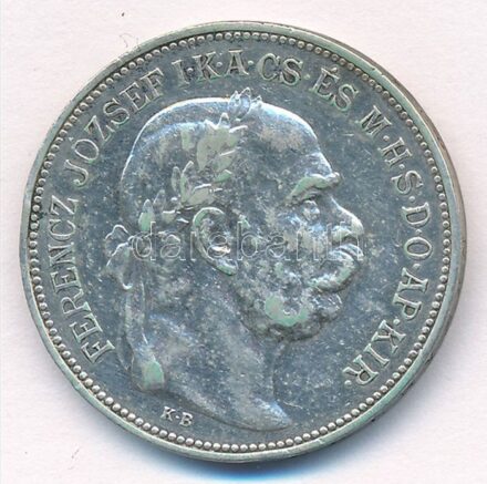 1913KB 2K Ag 'Ferenc József' T:2 patina Adamo K6