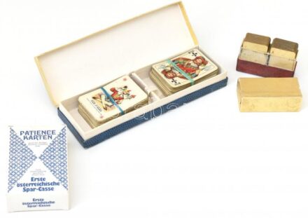 5 db részben kisméretű játékkártya, kopott, nincs megszámolva.