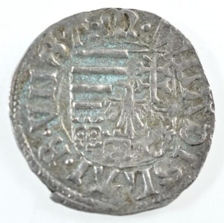 1505K-H Denár Ag 'II. Ulászló' (0,62g) T:2 patina Hungary 1505K-H Denar Ag 'Wladislaus II' (0,62g) C:XF patina Huszár: 811, Unger I.: 646