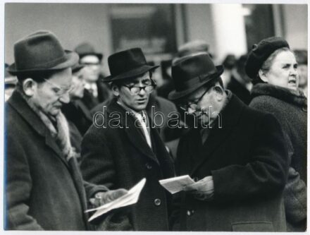 A Lovin Wonke Rezső jelzetlen vintage fotóművészeti alkotása 12x16 cm