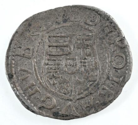 1580K-B Denár Ag 'Rudolf' (0,63g) T:2,2- Hungary 1580K-B Denar Ag 'Rudolf' (0,63g) C:XF,VF Huszár 1059., Unger II 811.a