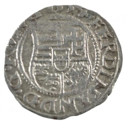 1554K-B Denár Ag 'I. Ferdinánd' (0,52g) T:2- Hungary 1554K-B Denar Ag 'Ferdinand I' (0,52g) C:VF Huszár: 935., Unger II.: 745.a