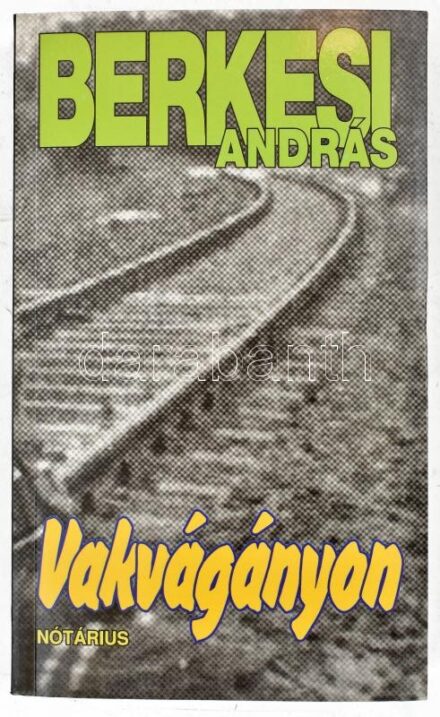 Berkesi András: Vakvágányon. Bp., 1996, Nótárius. Első kiadás. Kiadói papírkötés. A szerző, Berkesi András (1919-1997) által Gábor Viktor, a Kulturális Minisztérium Kiadói Főigazgatóságának egykori vezetője és