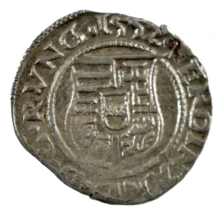 1552K-B Denár Ag 'I. Ferdinánd' (0,56g) T:2 Hungary 1552K-B Denar Ag 'Ferdinand I' (0,56g) C:XF Huszár: 935., Unger II.: 745.a