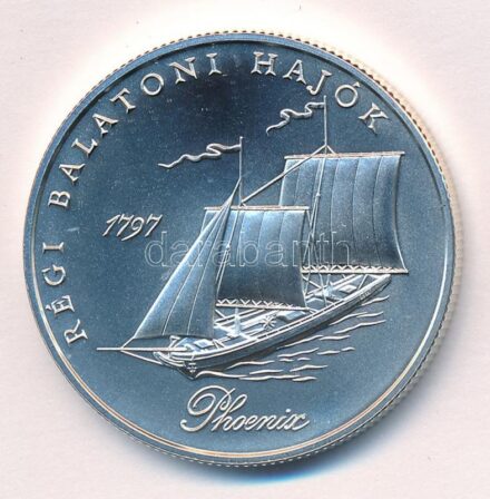 1998. 2000Ft Ag 'Régi balatoni hajók II - Phoenix' kapszulában, sérült tanúsítvánnyal T:BU Adamo EM155