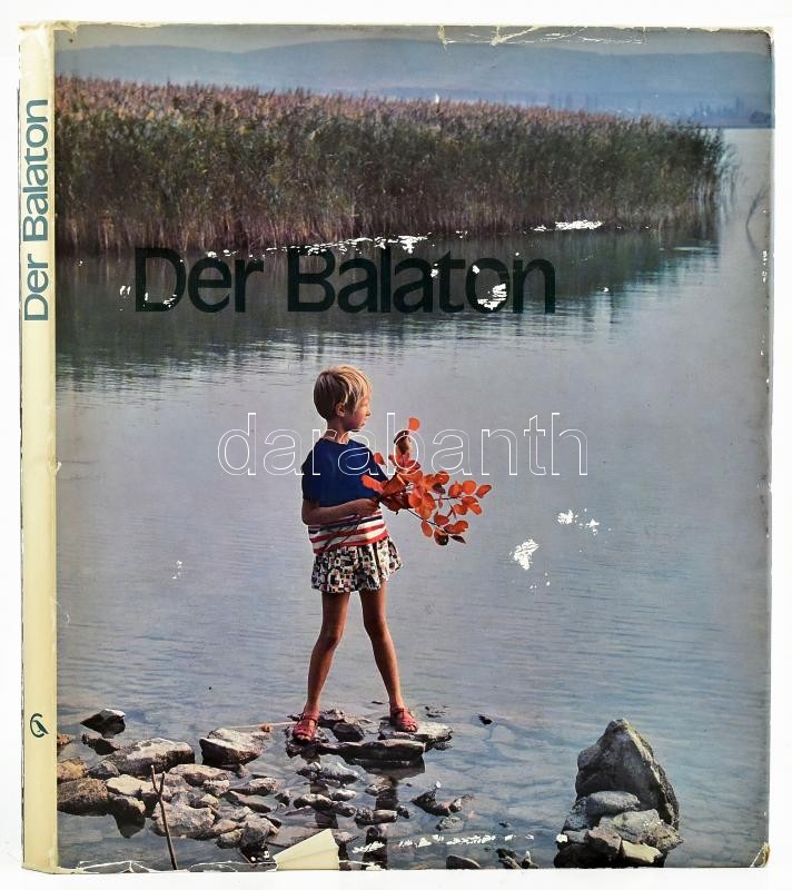 Der Balaton. Bp., 1968., Corvina. Német nyelven. Kiadói egészvászonkötésben, kiadói kopott, sérült papír védőborítóban.