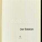 Der Balaton. Bp., 1968., Corvina. Német nyelven. Kiadói egészvászonkötésben, kiadói kopott, sérült papír védőborítóban. - Image 2