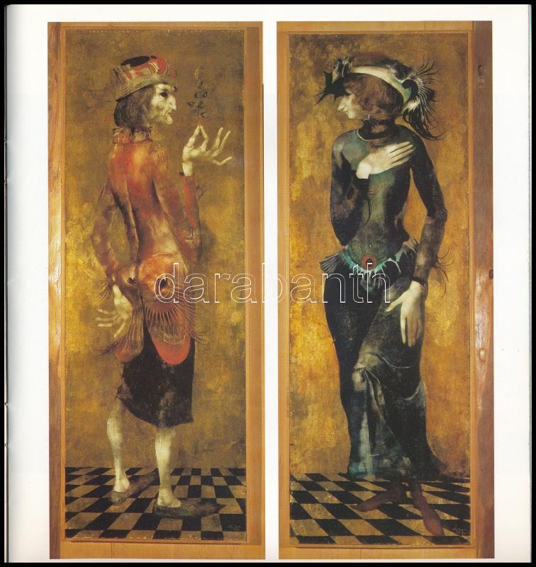 3 db képzőművészeti katalógus: Szász Endre kiállítási katalógusa. Vigadó Galéria. 1983. március 18-április 17. Kiadói papírkötés, borítón törésnyommal. + Amerigo Tot szobrászművész kiállítása. Budapest, 1982, Vigadó - Image 3