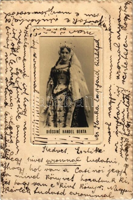 1903 Dióssiné (Diósyné) Handel Berta