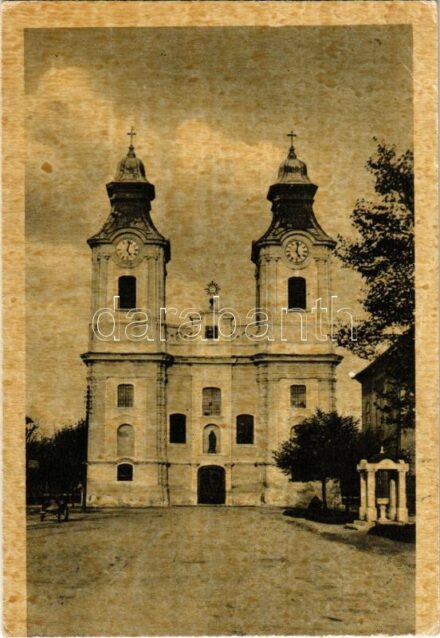 Celldömölk, kegytemplom (vágott / cut)