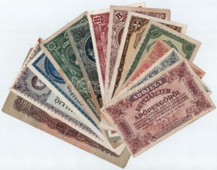 1944-1946. 100P-1.000.000AP (12xklf) T:II--III-