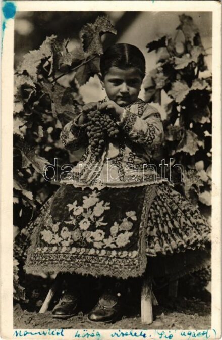 1940 Sió vidéki leány / Hungarian folklore (Rb)